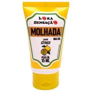 Molhada Bala Em Gel 15ml Loka Sensação