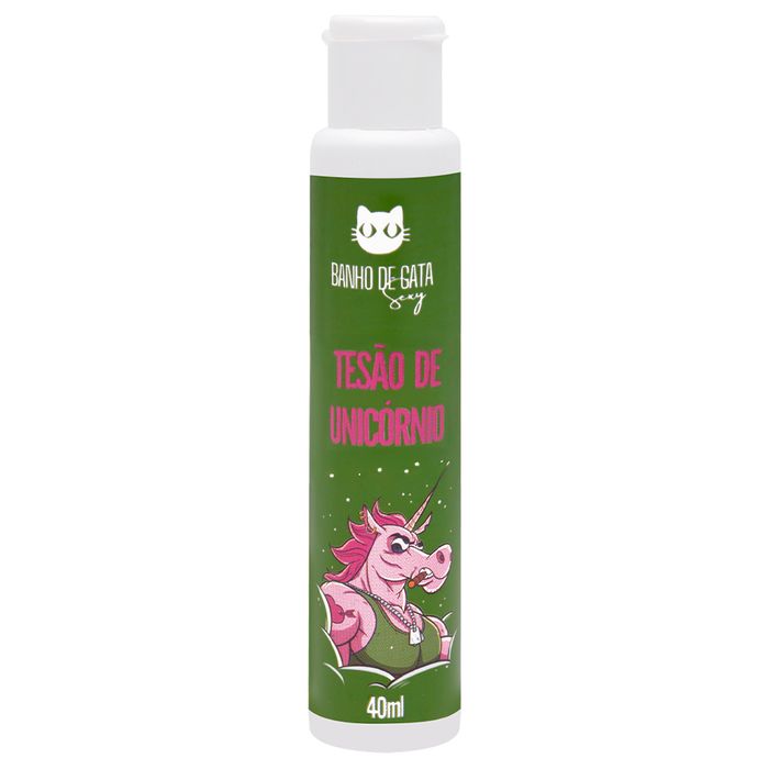 Tesão De Unicórnio Gel Excitante 40ml Banho De Gata