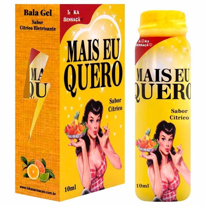 Mais Eu Quero Sexo Oral Funcional 10ml Loka Sensação