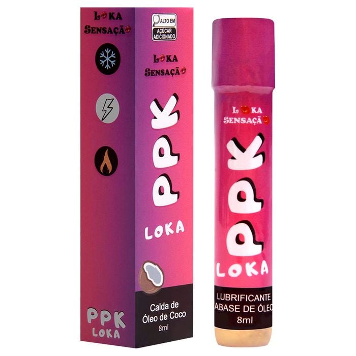 Ppk Loka Funcional óleo De Coco 8ml Loka Sensação
