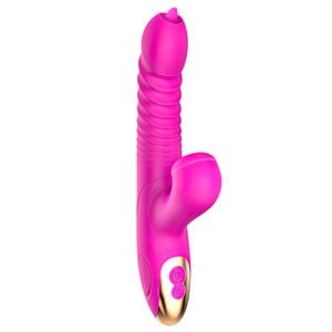 Vibrador Vai E Vem 8 Vibrações Aquece Sanders Vipmix