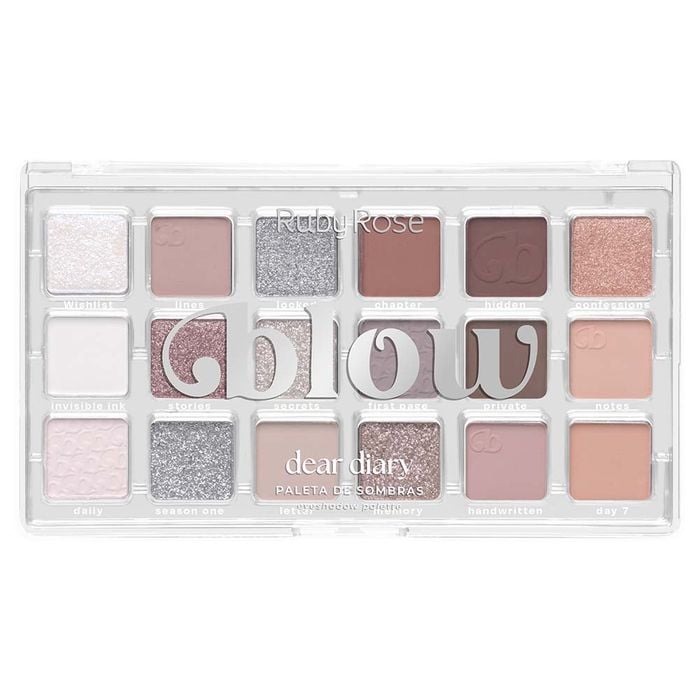 Paleta De Sombras Dear Diary Blow Ruby Rose