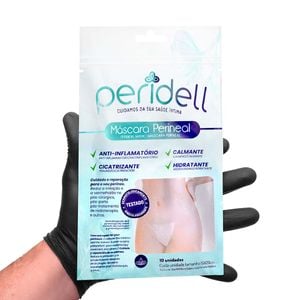 Máscara Perineal Hidratante 10 Unidades Hot Flowers