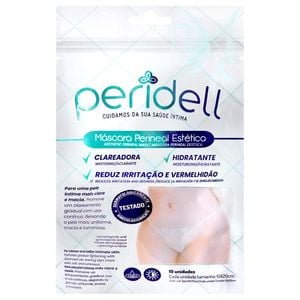 Máscara Perineal Estética 10 Unidades Hot Flowers