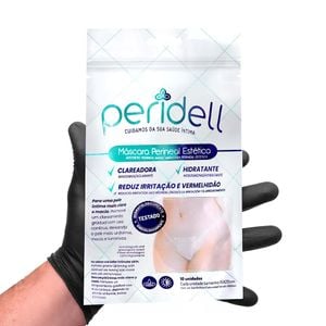 Máscara Perineal Estética 10 Unidades Hot Flowers