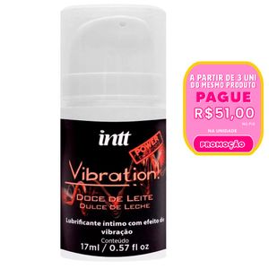 Vibration Gel Doce De Leite Vibração Hot 17ml Intt