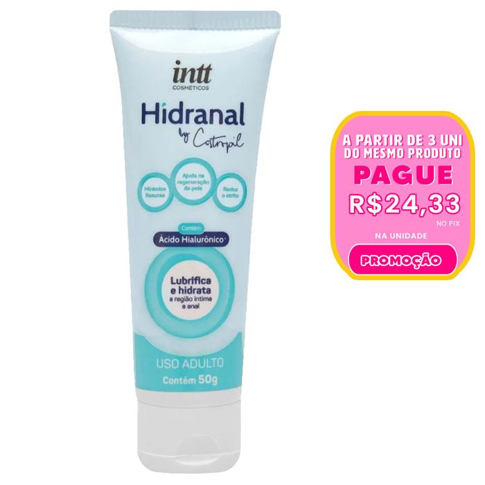 Hidranal Lubrificante íntimo By Castropil 50g Intt
