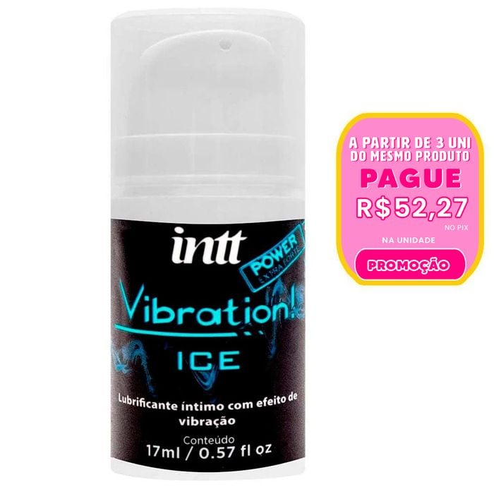Vibration Ice Power Vibração Extra Forte 17ml Intt