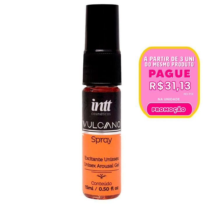 Vulcano Gel Funcional Efeito Super Hot 15ml Intt