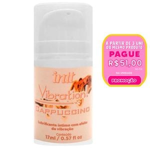 Vibration Gel Capuccino Power Vibração Hot 17ml Intt