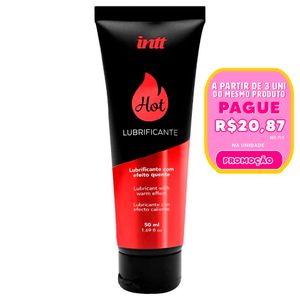 Lubrificante Corporal Hot Morango 50ml Intt
