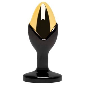 Plug Anal P Bicolor Luxo Pedra Acrílica Vipmix