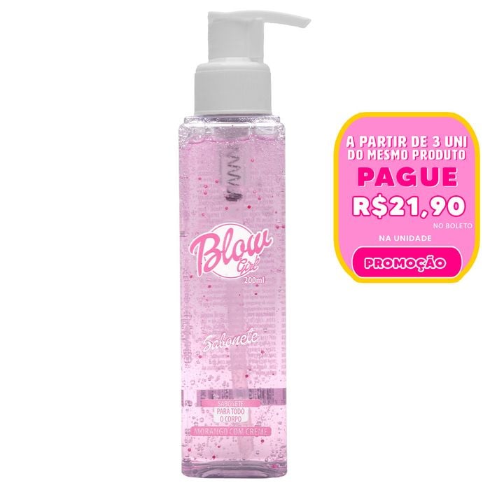 Blow Girl Sabonete Todo Corpo 200ml Hot Flowers