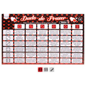 Jogo Duelo Do Prazer Fetiche Diversão Ao Cubo