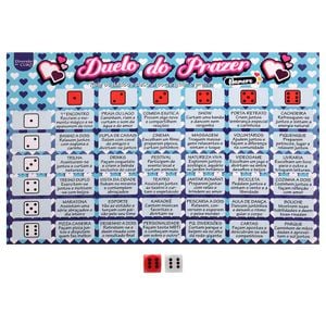 Jogo Duelo Do Prazer Namoro Diversão Ao Cubo