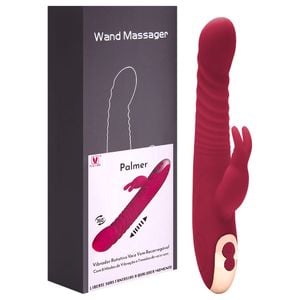Vibrador Vai E Vem 8 Vibrações Aquece Palmer Vipmix