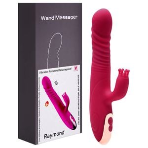 Vibrador Vai E Vem 8 Vibrações Aquece Raymond Vipmix