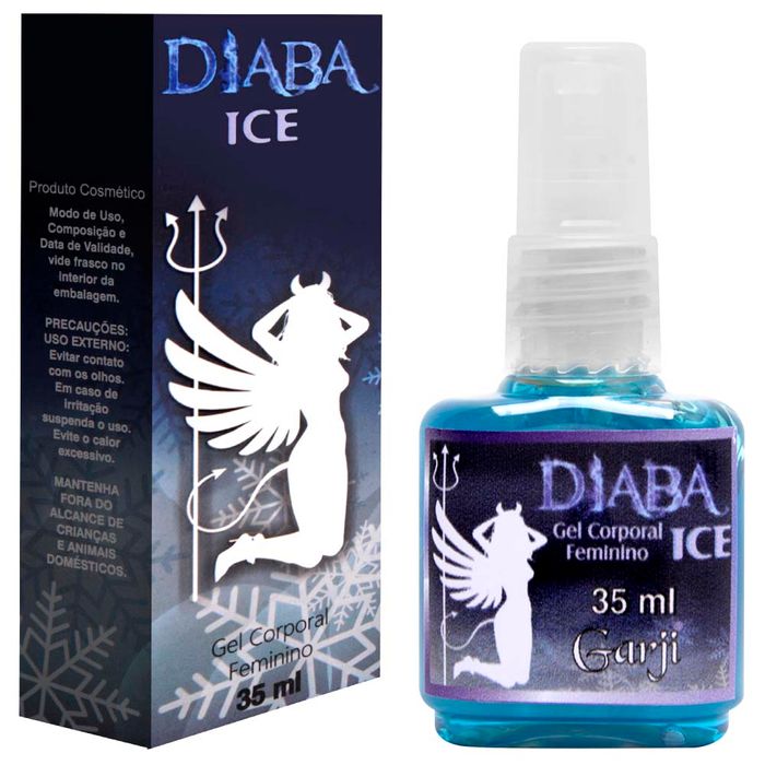 Diaba Ice Excitante Feminino Spray 35ml Garji