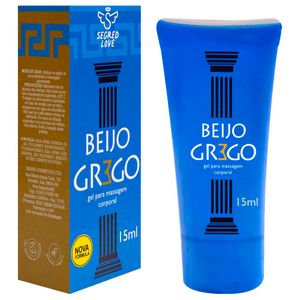 Beijo Grego Gel Beijável 15ml Segred Love