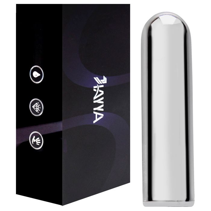 Cápsula 9 Vibrações Cromo Recarregável Usk Vipmix