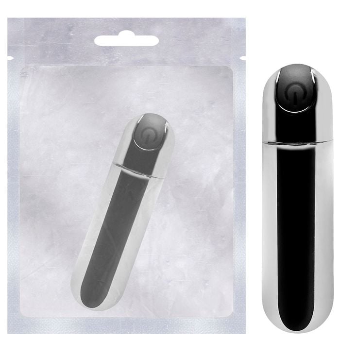 Bullet Recarregável Com 10 Vibrações Sexy Import