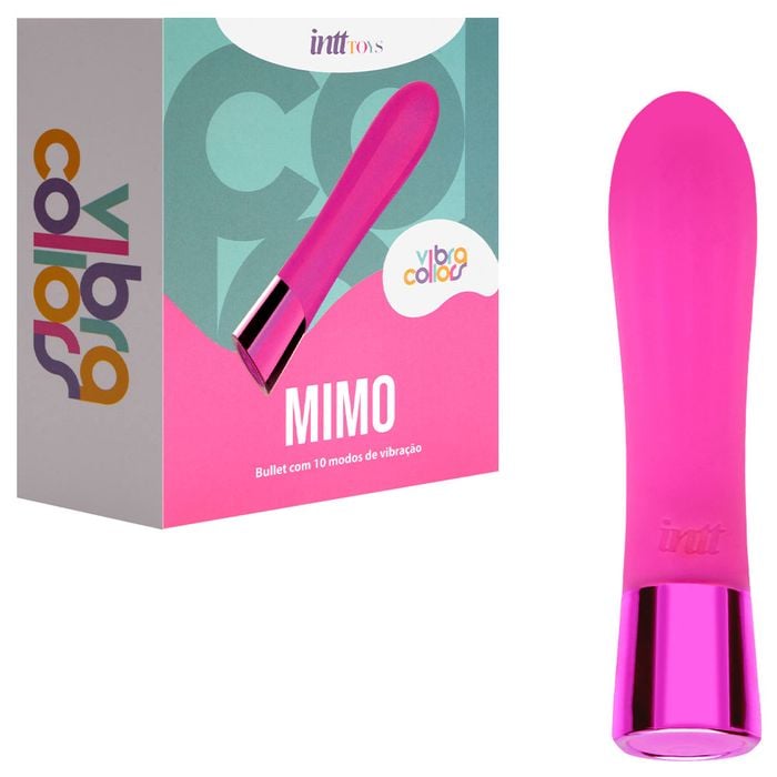 Mimo Pink Bullet Com 10 Modos De Vibração Intt