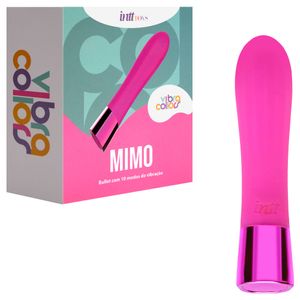 Mimo Pink Bullet Com 10 Modos De Vibração Intt