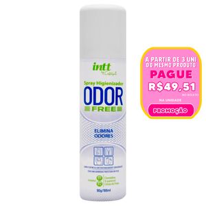 Odor Free Eliminador De Odores Do Corpo 90g Intt