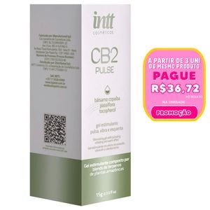 Pulse Cb2 Excitante Unissex Hot E Vibro 15ml Intt