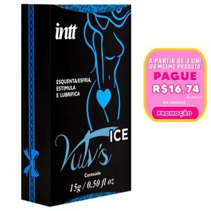 Vulv's Ice Excitante Feminino Ice Hot 15g Intt