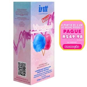 Vibration Gel Algodão Doce Power Vibração 17ml Intt