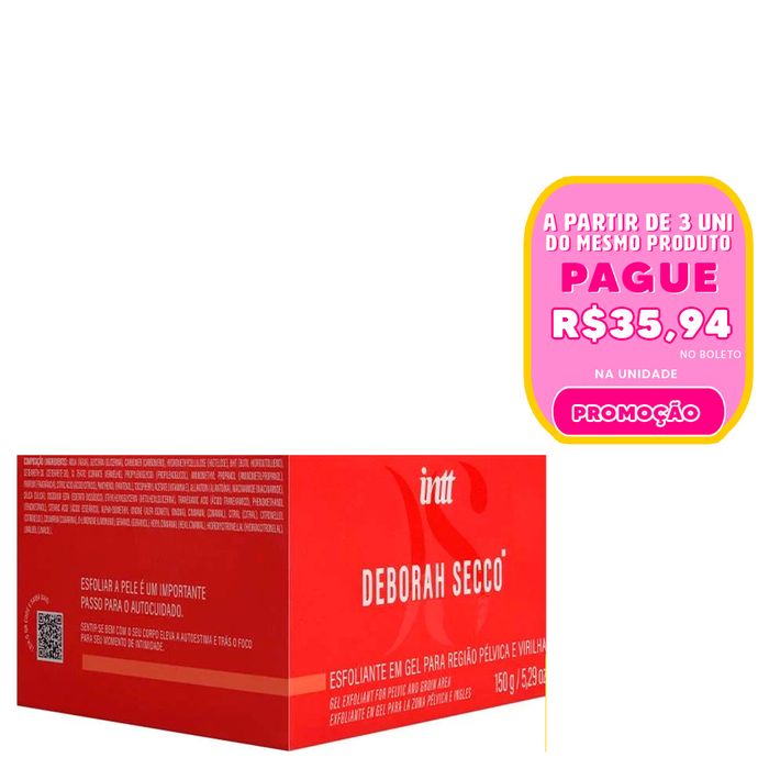 Esfoliante íntimo Intt E Deborah Secco 150g Intt