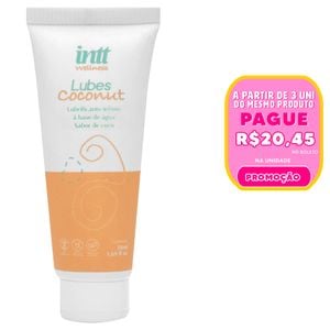 Lubes Coconut Lubrificante íntimo Wellness 50g Intt