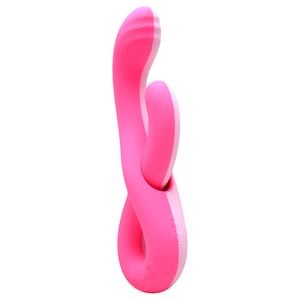 Medusa Vibrador Flexível 10 Modos Em Silicone Intt