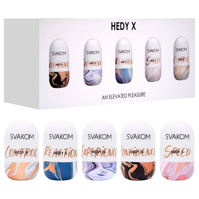 Hedy X Mixed Svakom Masturbadores Silicone Intt
