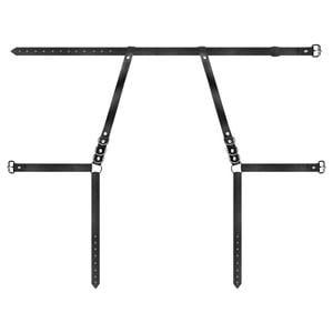 Cinta Liga Sado Em Couro Sintético Sensual êxtase