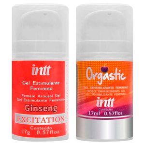 Box Libido Feminina Orgastic E Excitation Intt