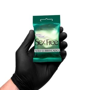 Preservativo Não Lubrificado Com 3 Unidades Sex Free
