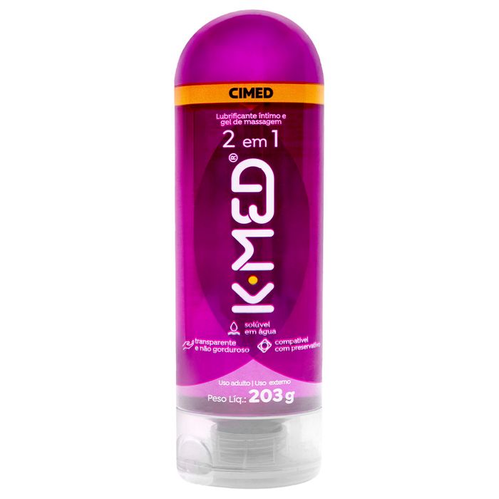 K-med Joy 2 Em 1 Lubrificante íntimo 203g Cimed