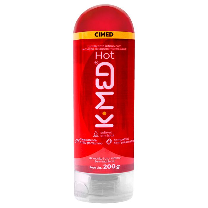 K-med Hot Lubrificante íntimo 200g Cimed