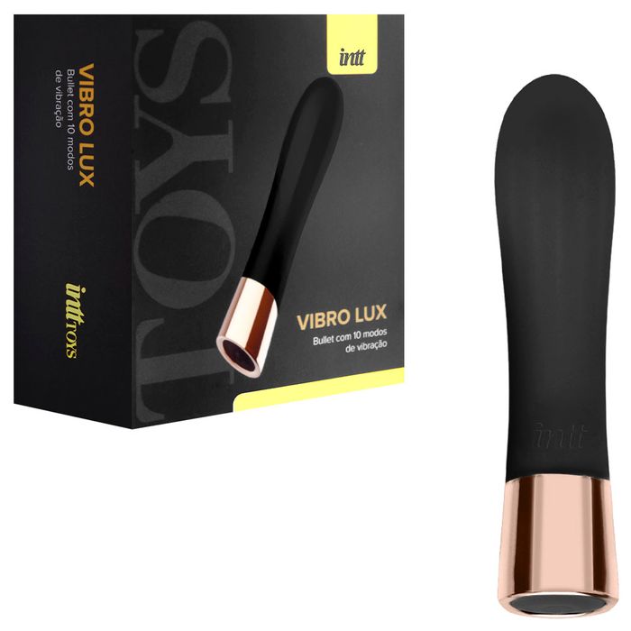 Vibro Lux Bullet Com 10 Modos De Vibração Intt
