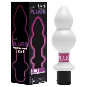 Plug Anal Com Gel Dessensibilizante 7 Em 1 30ml Garji