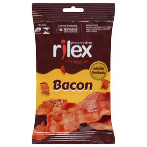 Preservativo Bacon 03 Unidades Rilex