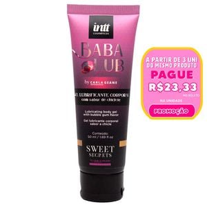 Babalub Lubrificante Chiclete By Carla Geane 50ml Intt