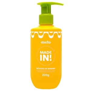 Loção Hidratante Mousse De Banana Made In 220g Melu