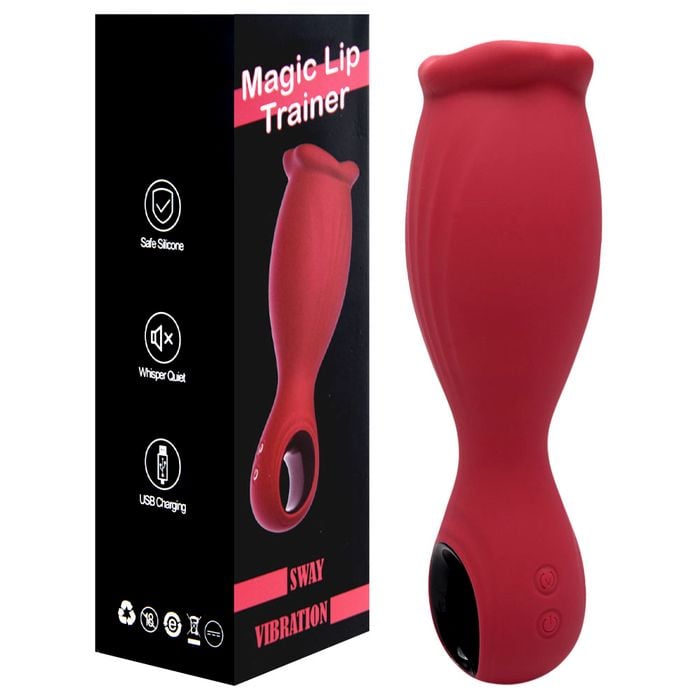 Estimulador Glande 10 Vibrações Rotação Vipmix