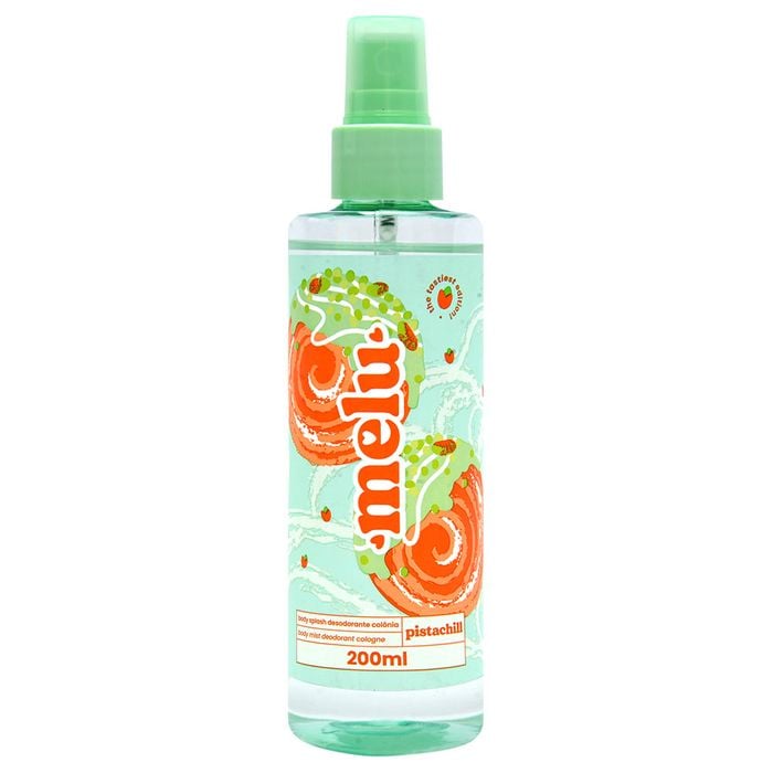 Body Splash Desodorante Pistachill 200ml Melu