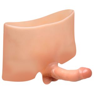 Cinta Silicone Com Prótese 18 X 4cm Sexy Import
