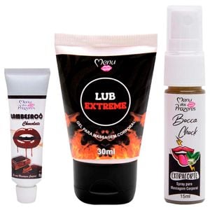 Kit De Toda Cor 03 Itens Menu Dos Prazeres