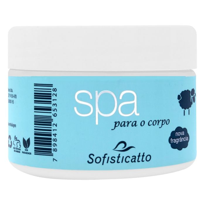 Spa Para O Corpo Sebo De Carneiro 250g Sofisticatto